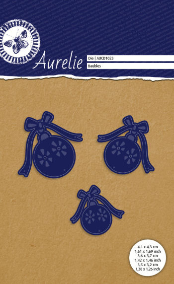 Aurelie Snij- & Embossingsmal Kerstballen