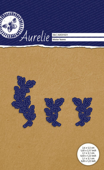 Aurelie Snij- & Embossingsmal Winter Bladeren