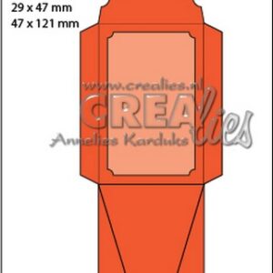 Crealies Aparto no. 2 - Mini Message 2 CLAP02 / 29x47mm - 47x121mm
