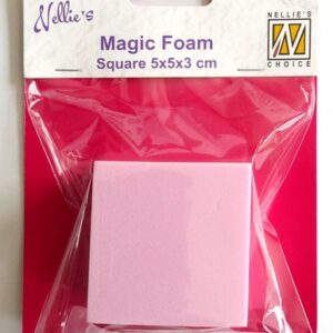 Nellies Choice Mixed Media Magic Foam square shape NMMF004 5cmx5cm, thick 3cm