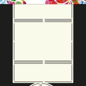 Dutch Doobadoo Dutch Card Art Stencil 3-luik vlinder  A4 470.713.598