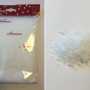 Sneeuwvlokken kunststof 3-5mm 30gr 12230-3090