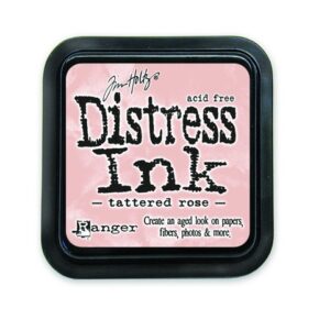 Ranger Distress Inks pad - tattered rose stamp pad TIM20240 Tim Holtz