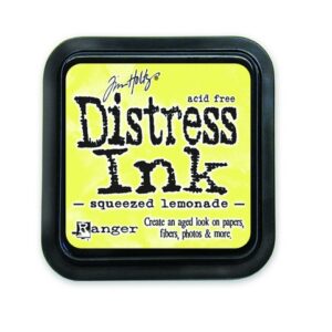 Ranger Distress Inks pad - squeezed lemonade TIM34940 Tim Holtz