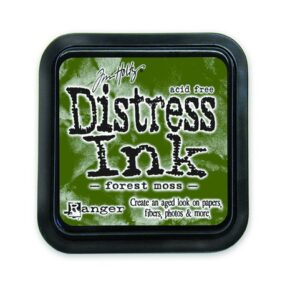 Ranger Distress Inks pad - forest moss stamp pad TIM27133 Tim Holtz