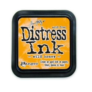 Ranger Distress Inks pad - wild honey stamp pad TIM27201 Tim Holtz