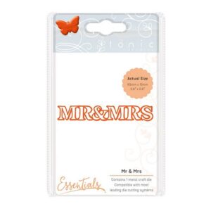 Tonic Studios Die miniature moments - mr & mrs 1417E