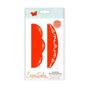 Tonic Studios Die rounded strip - lace & rose 1603E