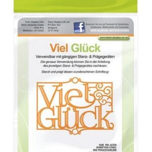 Tonic Studios Die - Text Viel Gluck (DE) 534E