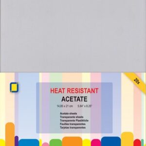 JeJe Transparante sheets hitte bestendig A5  1PK/20VL 3.1035