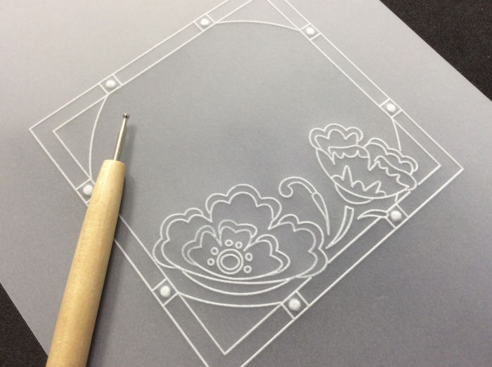 Groovi Plate A6 Diamonds - Afbeelding 2