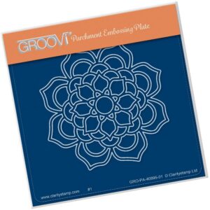 Groovi Plate A6 BLOOM MANDALA