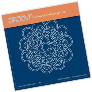 Groovi Plate A6 HULA MANDALA