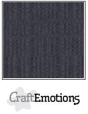 CraftEmotions linnenkarton 10 vel antraciet LHC-72 A4 250gr