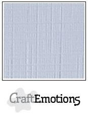 CraftEmotions linnenkarton 10 vel diamant wit LHC-100 A4 250gr