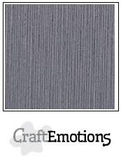 CraftEmotions linnenkarton 10 vel graniet grijs LHC-74 A4 250gr