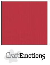 CraftEmotions linnenkarton 10 vel kersenrood LHC-30 A4 250gr
