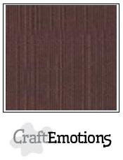 CraftEmotions linnenkarton 10 vel koffie LHC-75 A4 250gr