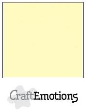 CraftEmotions linnenkarton 10 vel lichtgeel LHC-10 A4 250gr