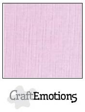 CraftEmotions linnenkarton 10 vel zacht lila LHC-19 A4 250gr