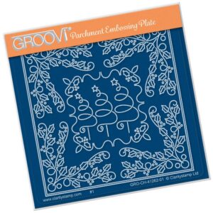 Groovi Plate A6 TINA'S CHRISTMAS TREE PARCHLET