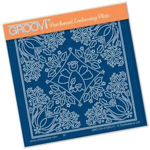 Groovi Plate A6 TINA'S CHRISTMAS ANGEL PARCHLET