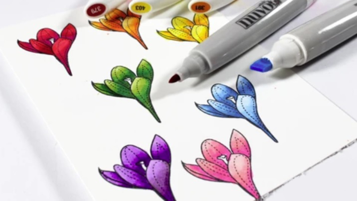Nuvo alcohol marker Spiced Orange 393N - Afbeelding 2
