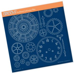 CLOCK FACES A4 Square Plate GRO-OB-41236-15