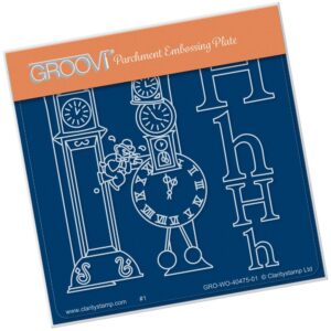 Groovi Plate A6 NURSERY RHYME 'H' GRO-WO-40475-01