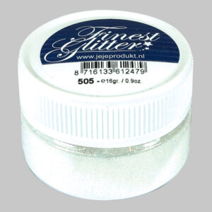 Finest Glitter Pearl White 16 gr.