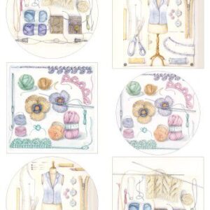 3D Knipvel Marianne D Decoupage Mattie‘s Mooiste - Haken MB0189 A4 (11-20)