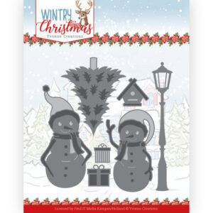 Dies - Yvonne Creations - Wintery Christmas - Snow Friends