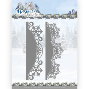 Dies - Amy Design - Awesome Winter - Winter Lace Border 10255