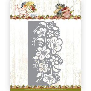 Dies - Precious Marieke - Flowers and Fruits - Fruit Blossom Edge 10218