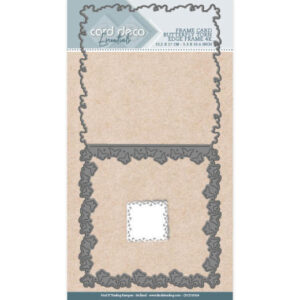 Card Deco Essentials - Cutting Dies - Butterfly Torn Edge Frame 4K