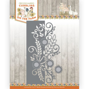 Dies - Precious Marieke - Cuddling on the Farm - Wheat Border 10226