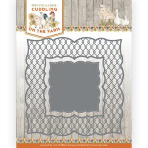 Dies - Precious Marieke - Cuddling on the Farm - Chicken Wire Frame 10222