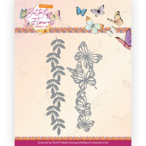 Dies - Jeanine's Art - Perfect Butterfly Flowers - Large Butterfly Edge 10149