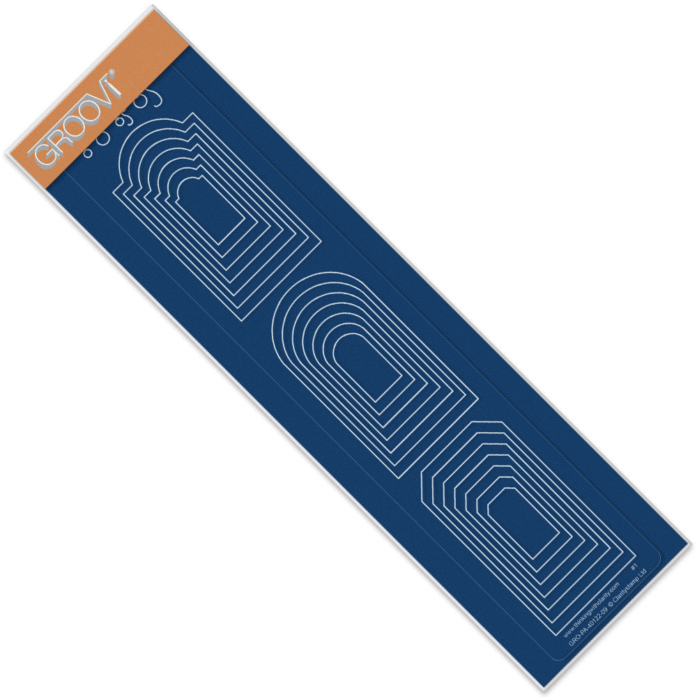 NESTED TAGS GROOVI BORDER PLATE 40122