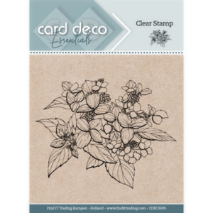 Card Deco Essentials Clear Stamps - Hydrangea (Hortensia)