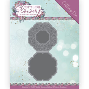 Dies - Yvonne Creations - Stylisch Flowers - Octagon Flower Card 10264