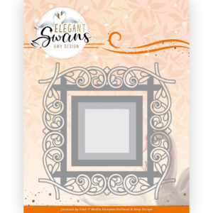 Dies - Amy Design - Elegant Swans - Elegant Frame 10269