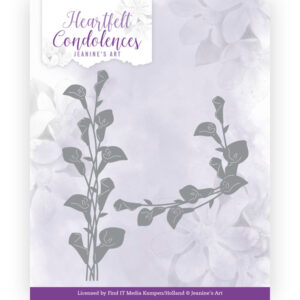 Dies - Amy Design - Jeanine's Art - Heartfelt Condolences - Calla 10153