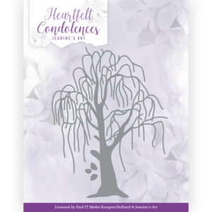 Dies - Amy Design - Jeanine's Art - Heartfelt Condolences - Weeping Willow 10154