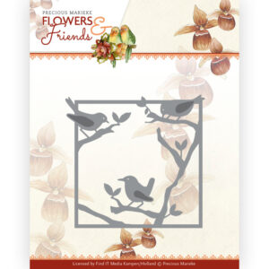 Dies - Precious Marieke - Flowers and Friends - Bird Frame 10232