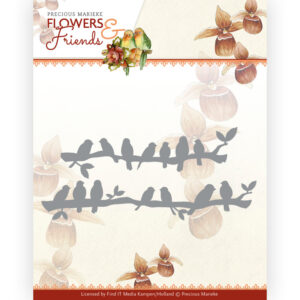 Dies - Precious Marieke - Flowers and Friends - Birds in a Row 10231