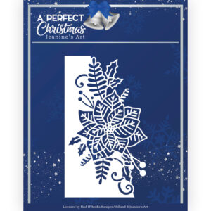 Dies - Jeanine's Art - A Perfect Christmas - Poinsettia Border 10159