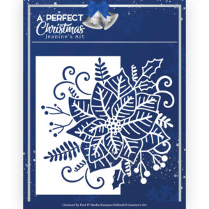 Dies - Jeanine's Art - A Perfect Christmas - Poinsettia Flower Edge 10157