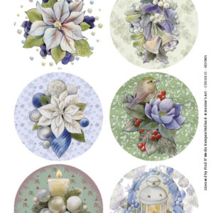 Uitdrukvel Scenery - Jeanine's Art - A Perfect Christmas - Christmas Candle Round 10121