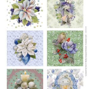 Uitdrukvel Scenery - Jeanine's Art - A Perfect Christmas - Christmas Candle Square 10120